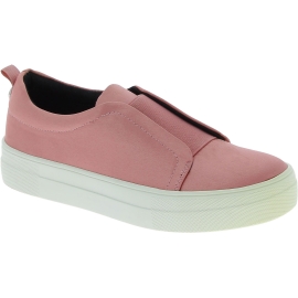 Steve Madden Zapatos slip-on sin cordones con plataforma mujer en satén rosa