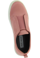 Steve Madden Zapatos slip-on sin cordones con plataforma mujer en satén rosa