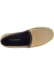 Dolce&Gabbana Mocasines para hombre en piel de cocodrilo beige y morado