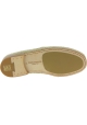 Dolce&Gabbana Mocasines para hombre en piel de cocodrilo beige y morado