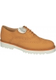 Hogan de naranja cuero acento Oxford zapatos