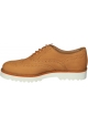 Hogan de naranja cuero acento Oxford zapatos