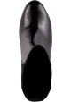 Hogan Botines de mujer con plataforma y tacón alto en piel de color negro