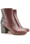 Botines de cuero de Maison Martin Margiela dos tono