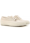 Zapatillas bajas de Hogan para mujer en tejido beige