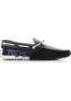 Mocasines de Tod's para hombre que conducen mocasines en gamuza negra.