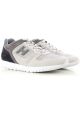 Zapatillas de deporte para hombre Hogan en piel gris y blanco roto.